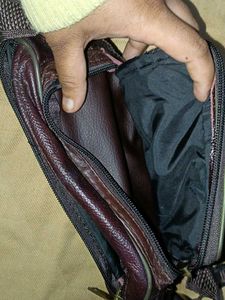 Stylish Leather Waist Bag