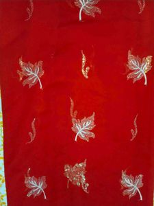 Red Saree