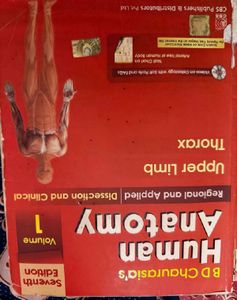 BD Chaurasia's Human Anatomy Books