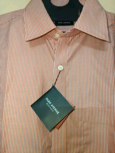 Park Avenue Men's Striped Formal Shirt