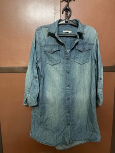 Denim Shirt Dress