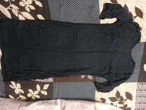 Elegant Black Sequined Kurta