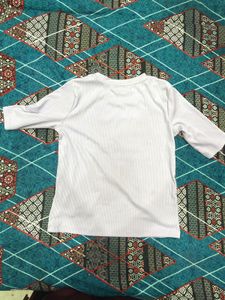 Light Purple Ribbed T-Shirt