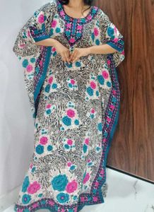 Stylish And Vibrant Freesize Kaftan