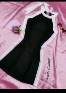 Branded Black One Piece Dress
