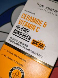 Dr. Sheth's Ceramide &amp; Vitamin C Sunscreen