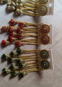 long earnings (3 peices)