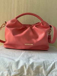 Chic Coral Handbag