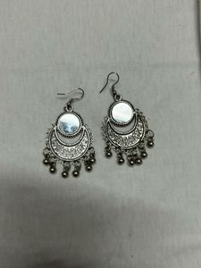 Bohemian Mirror Dangle Earrings