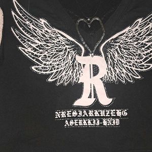 Y2k Pinterest Gothic Grunge Punk Crop Top