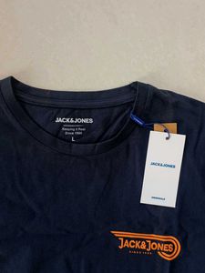 Jack &amp; Jones Navy Blue T-Shirt