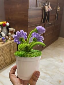Cute Pipe Cleaner Flower Pot