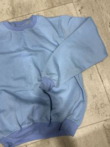 Blue Pullover Sweatshirt