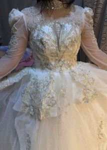 Stunning White Embellished Bridal Lehenga