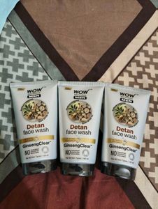 pack of 3,Detan Face Wash