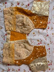 Elegant Embroidered Saree