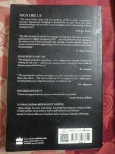Rich Like Us by Nayantara Sahgal