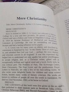 Mere Christianity by C.S. Lewis