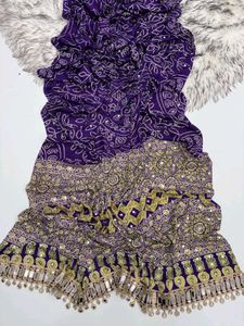 Designer Embroidered Silk Saree