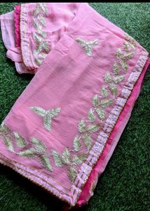 Chiffon New Saree For Sale
