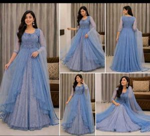 Stunning Blue Lehenga Choli Set