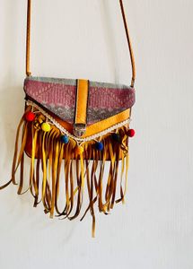 boho Fringe Crossbody sling Bag