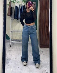 Parallel Blue Denim Jeans