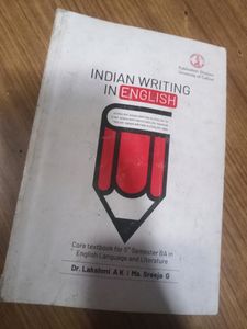 Indian Writing In English Calicut University Textbook 5th Semester