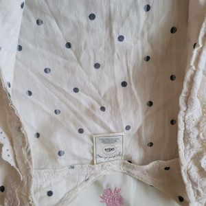 Elegant Polka Dot Blouse