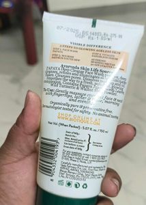 Papaya Deep Cleanse Visibly Glowing Skin Face Wash