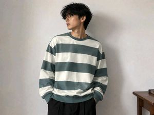 Striped Long Sleeve Sweater