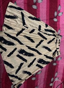 Printed Skirt Comfortable Casual Wear
