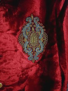Men's Velvet Sherwani