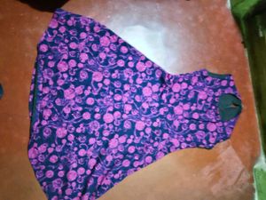 Elegant Floral Print Dress