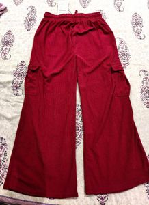 Maroon Cargo Pants