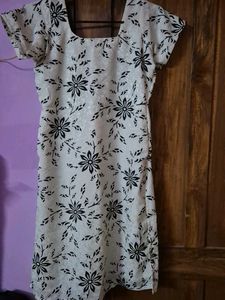 Black And Cream Kurta