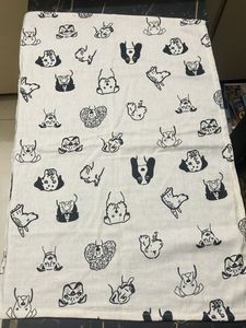 1 Dog Print Cotton Table Cloth