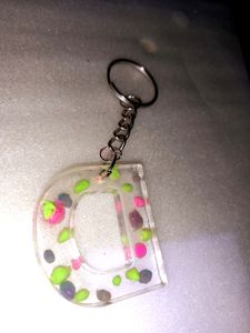 Any1Resin Letter Keychains - Handmade Initial Cha