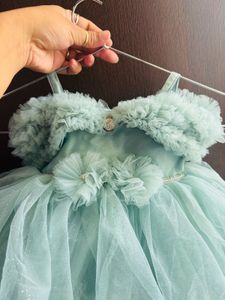 Baby Blue Tulle Dress