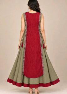 Elegant Ethnic Kurta Set with Mirror Work