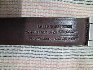 Premium Genuine Leather Belt (Reversible)