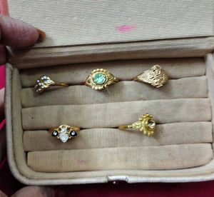 Assorted Vintage Rings Set