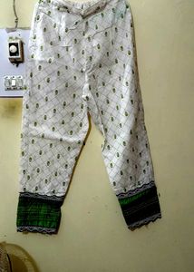 Green Embroidered Kurta set