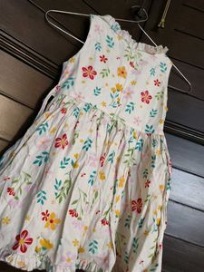 BabyOye Charming Floral Print Dress