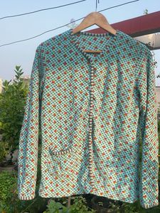 Cute Floral Button-Up Cardigan