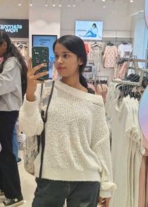 Cozy Off-Shoulder Knit Sweater