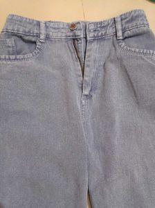 Light Wash Wide Leg Jeans
