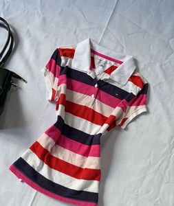 Tommy Hilfiger Striped Polo Shirt