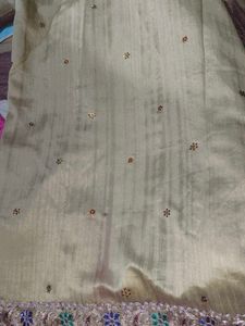 Elegant Embroidered Saree