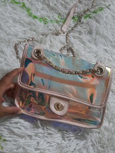 Transparent Holographic Clear Bag